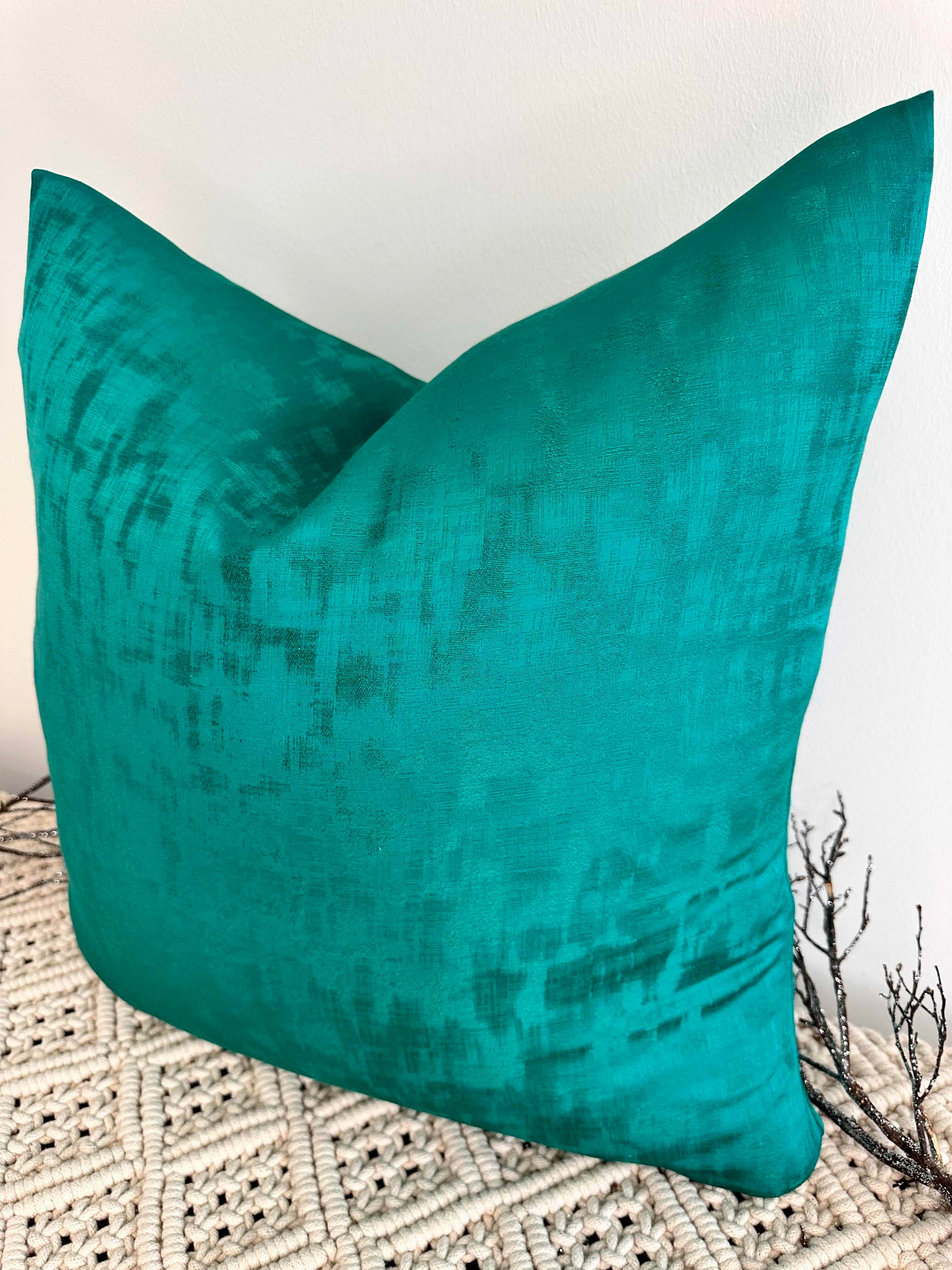 The Couture Cushion - The Teal Saul - Style No. 197