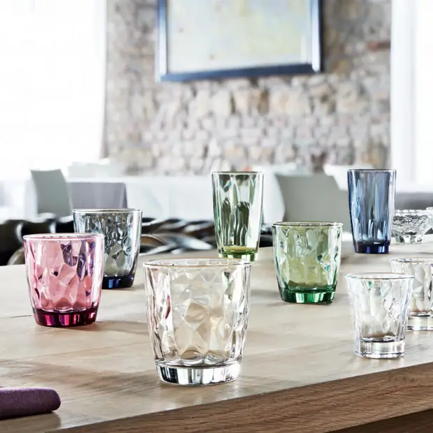 Bormioli Rocco Pulsar Purple Highball Glasses - 470ml - Set of 6