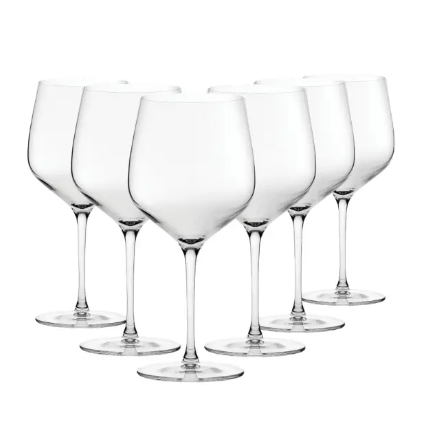 Refine Burgundy Wine Glasses - 625ml - Set of 6
