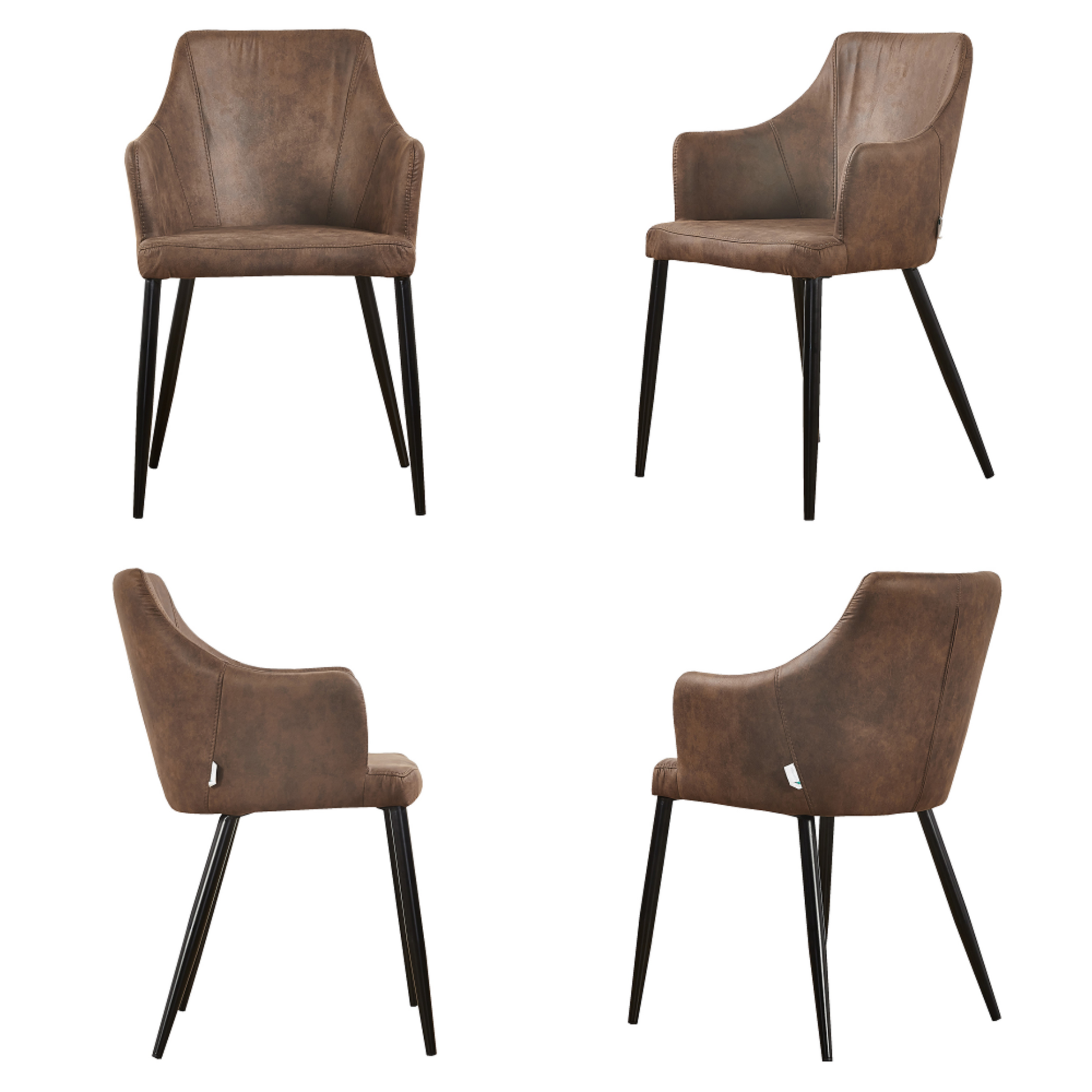 Zarah LUX faux leather chair