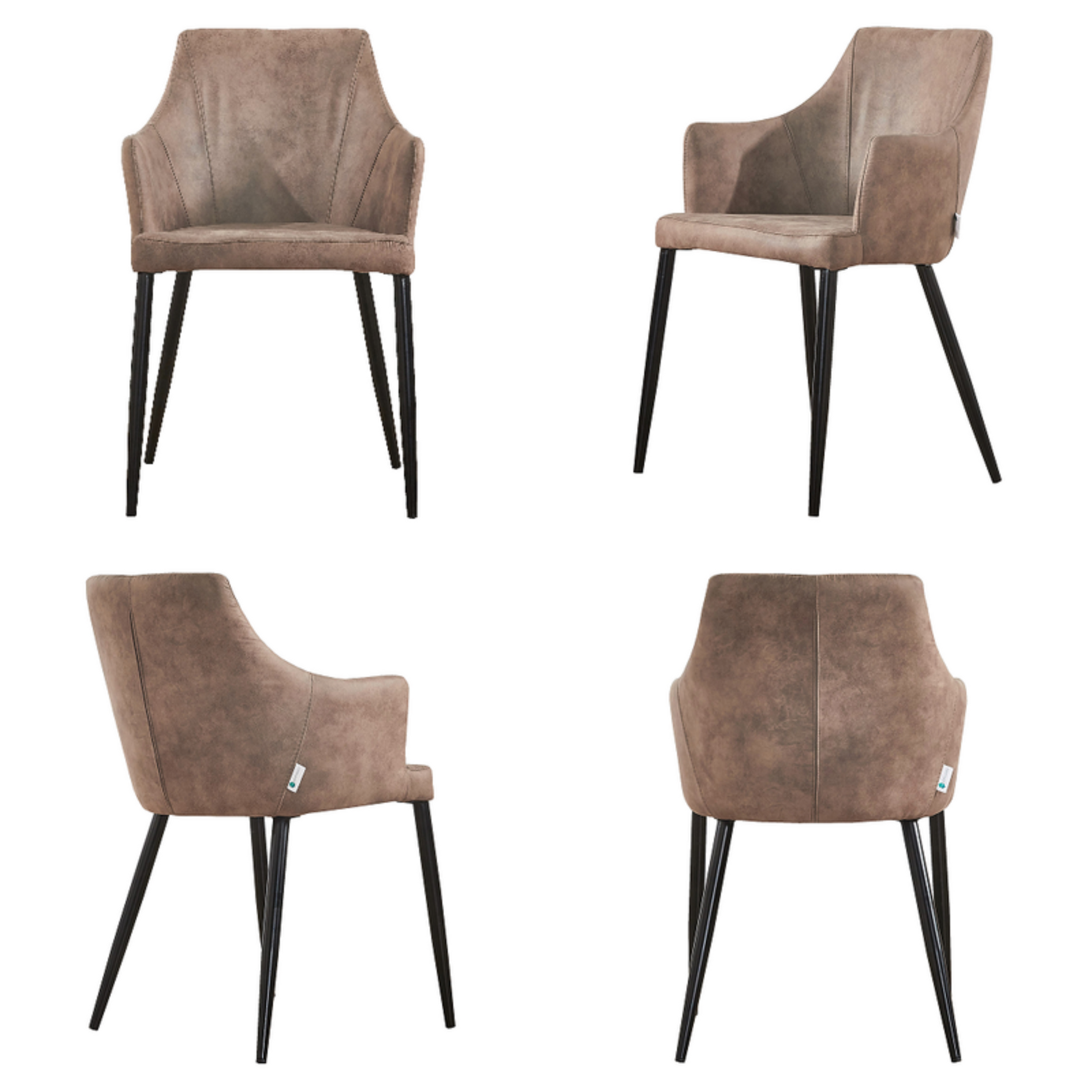 Zarah LUX faux leather chair