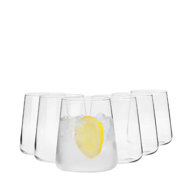 Krosno Water Glass - 430ml - Set of 6 - Avant-Garde Collection