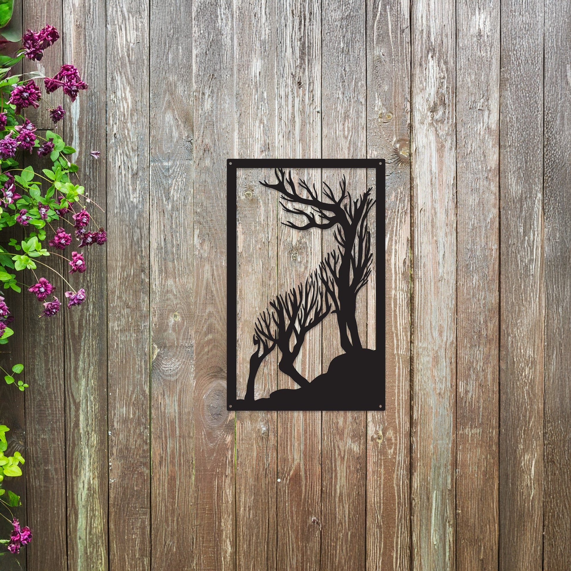 Roaring Stag Garden Mirror