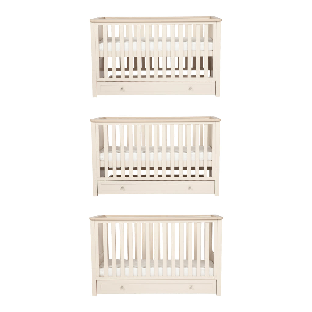 3 Piece Nursery Sleeping Meadow Cashmere Bedroom Furniture Set
