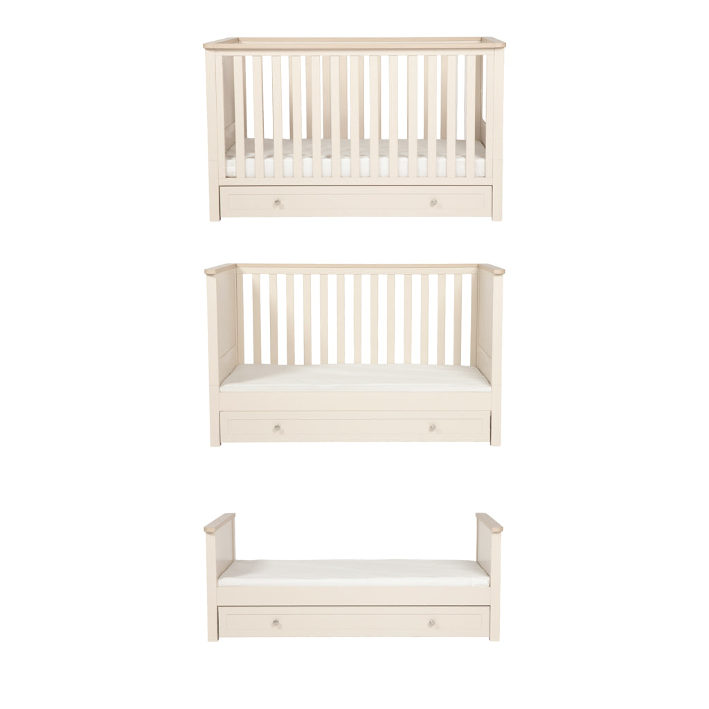 3 Piece Nursery Sleeping Meadow Cashmere Bedroom Furniture Set