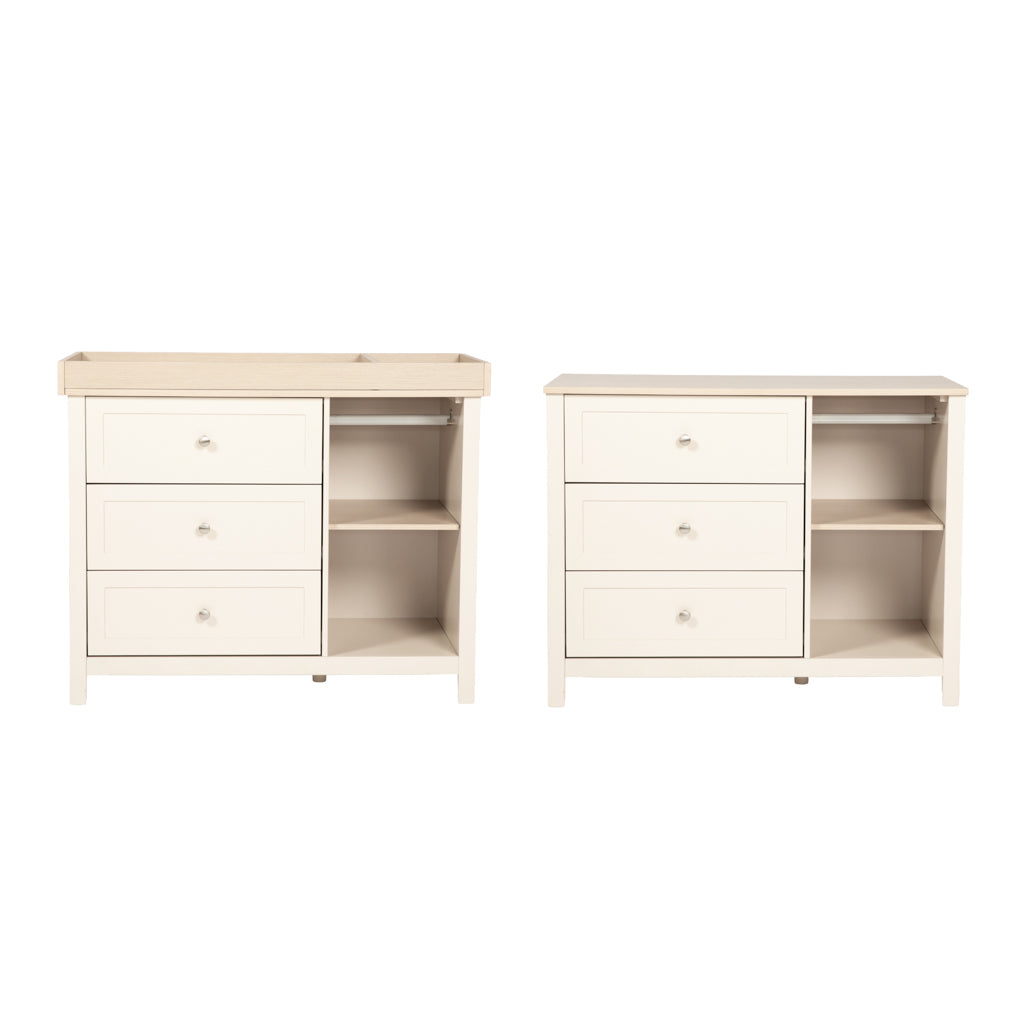 3 Piece Nursery Sleeping Meadow Cashmere Bedroom Furniture Set