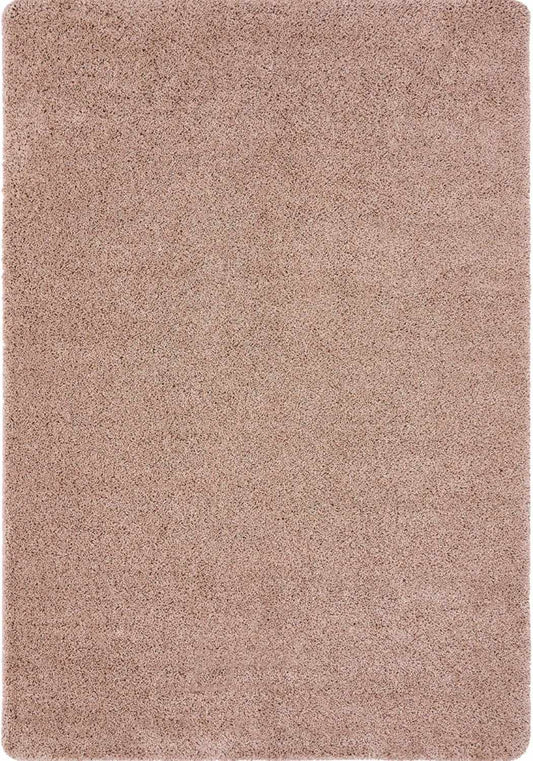 Nude Pink Shaggy Rug