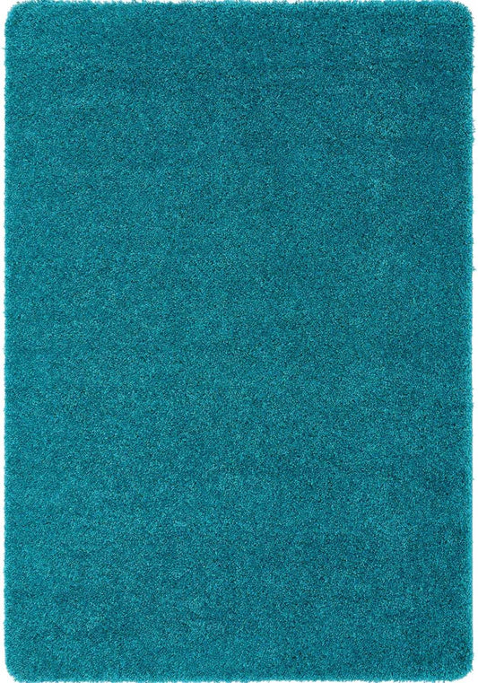 Teal Shaggy Rug