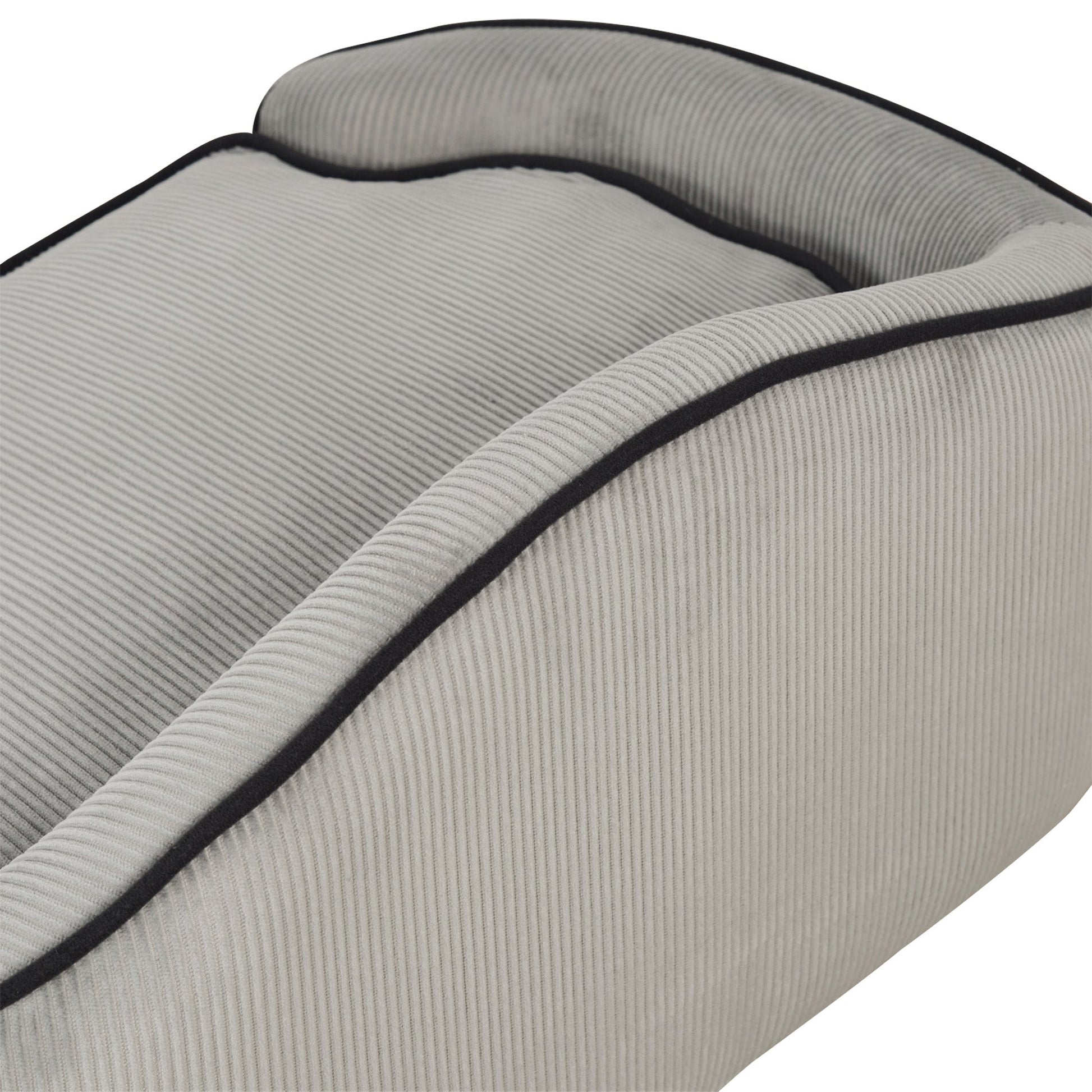 Dog Sofa for XS and S Size Dogs, Pet Chair Bed with Soft Cushion, Cat Sofa  Couch with Washable Cover, Wooden Frame, 66.5 x 45 x 35.5 cm, Grey