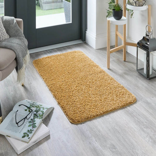 Ochre Shaggy Rug