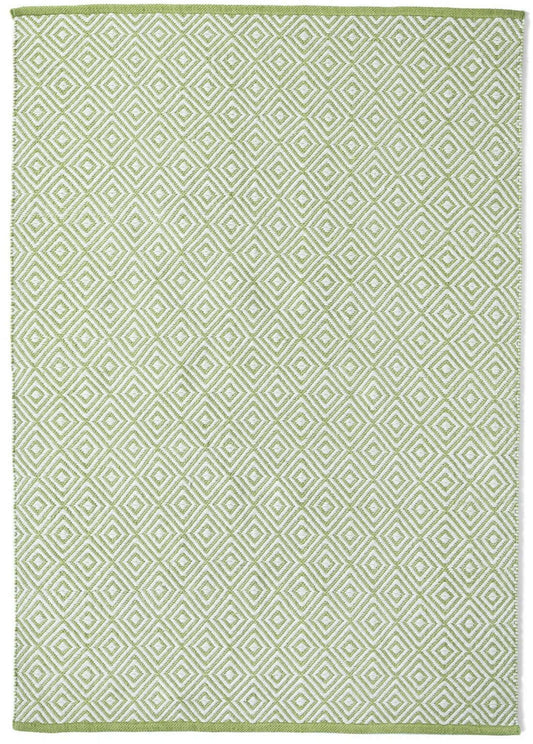 Green Hand-woven Rug
