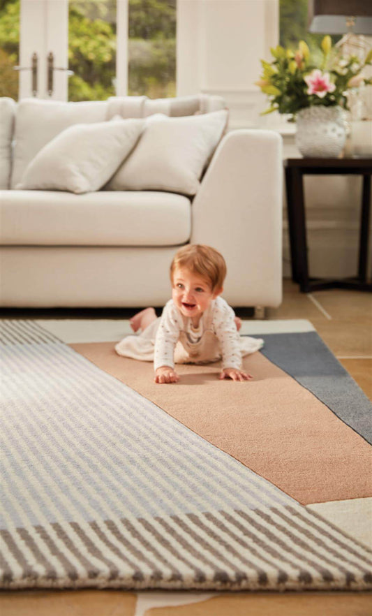Abstract Wool Rug