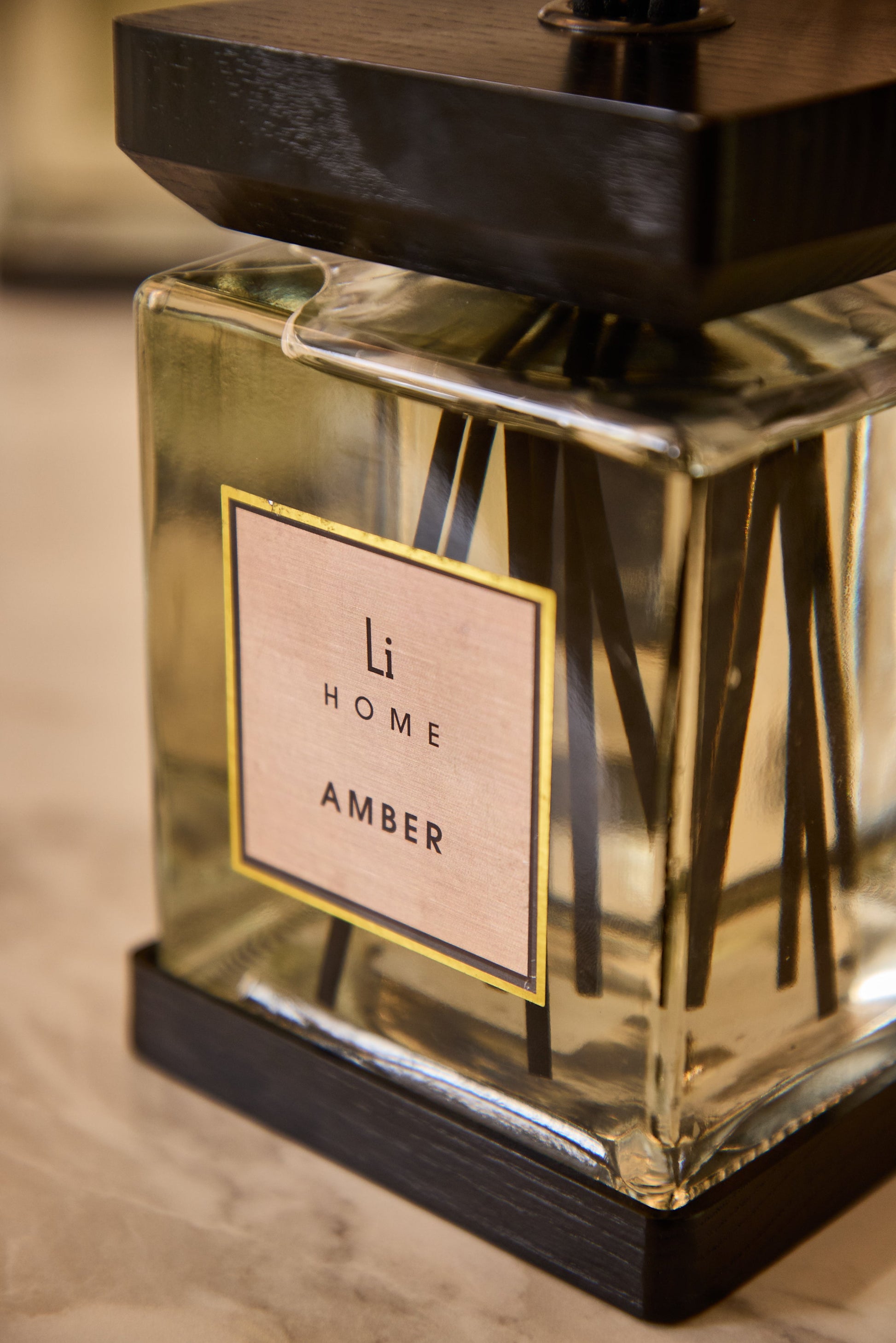 Luxury Square Diffuser - Amber