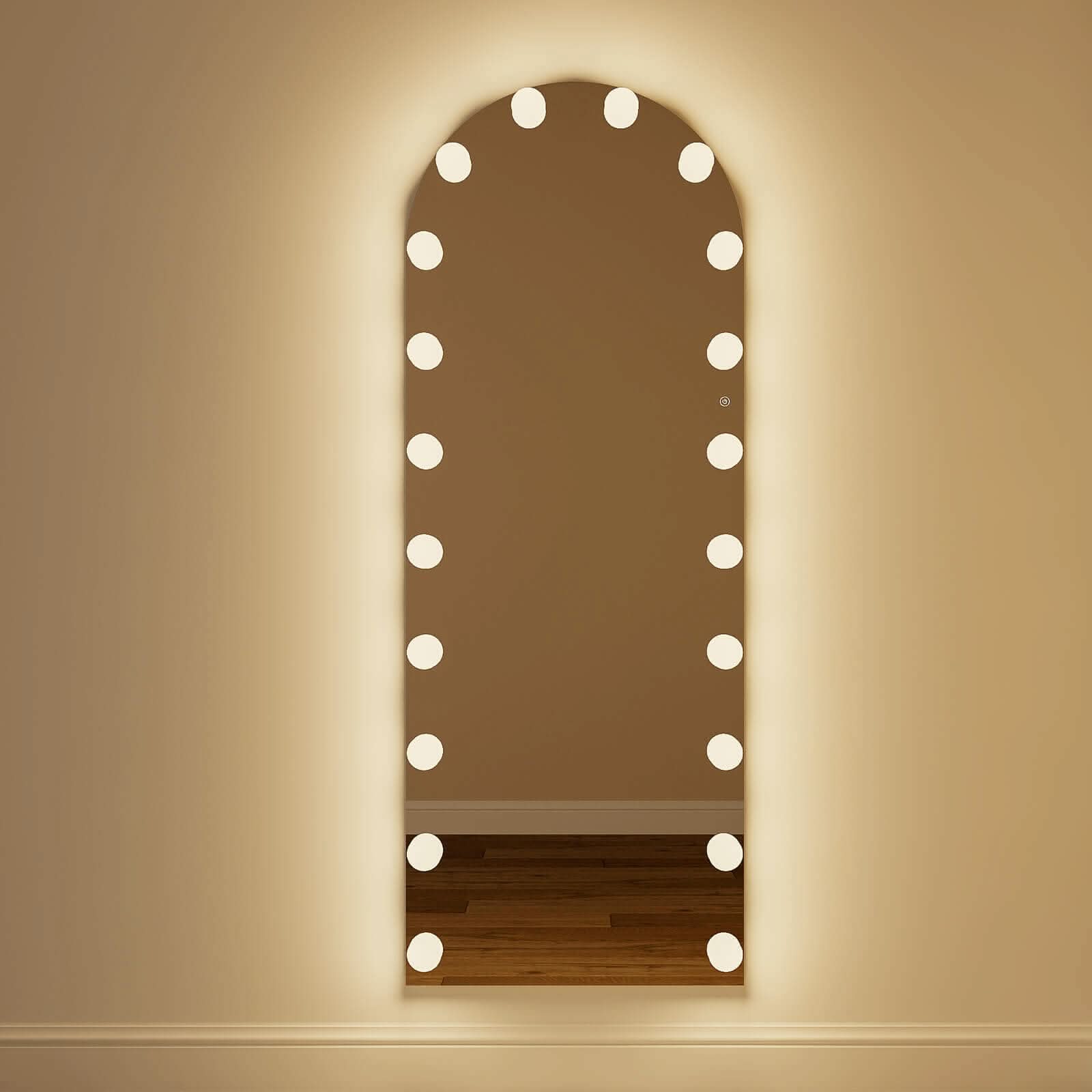 Full Length Arch Hollywood Mirror 160 x 60cm