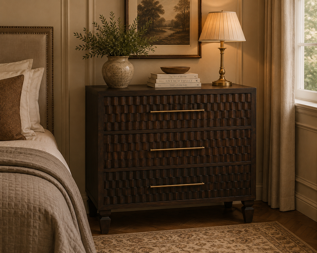 Carved Drawer Chest