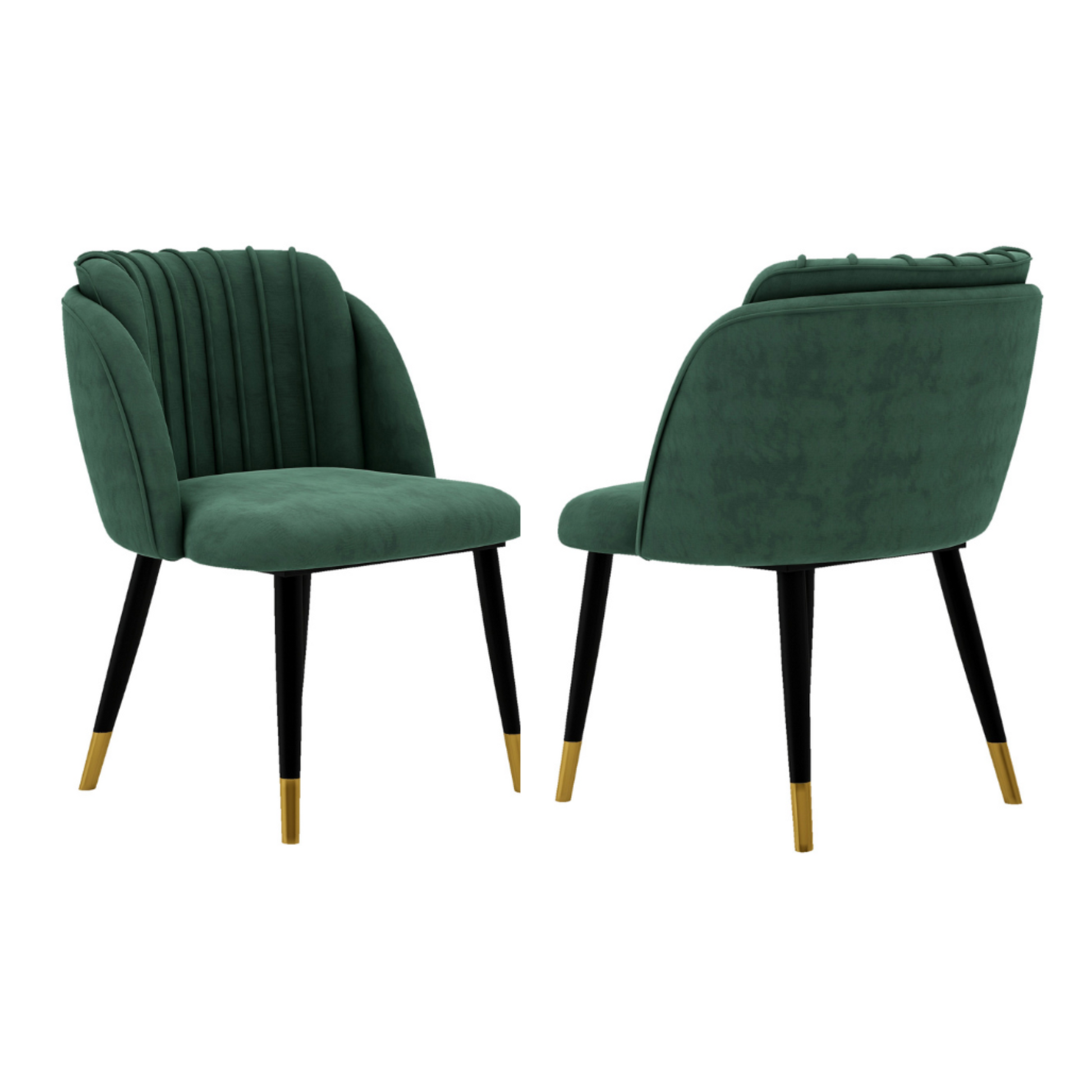 Milan velvet dining chair