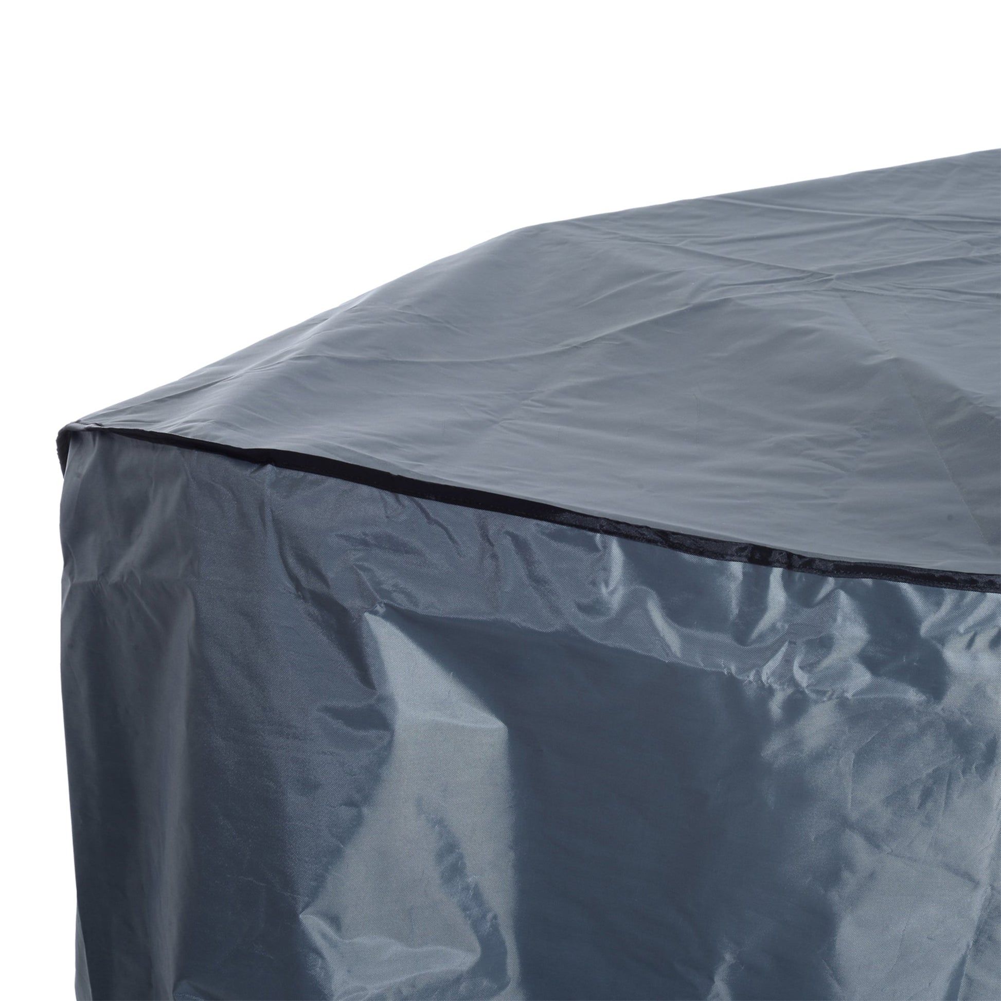 Garden Furniture Cover, Waterproof Windproof 420D Heavy Duty Oxford Fabric    Rattan Furniture Cover, Rectangular Outdoor Table Chair Set Cover, 235 x 135 x 94cm