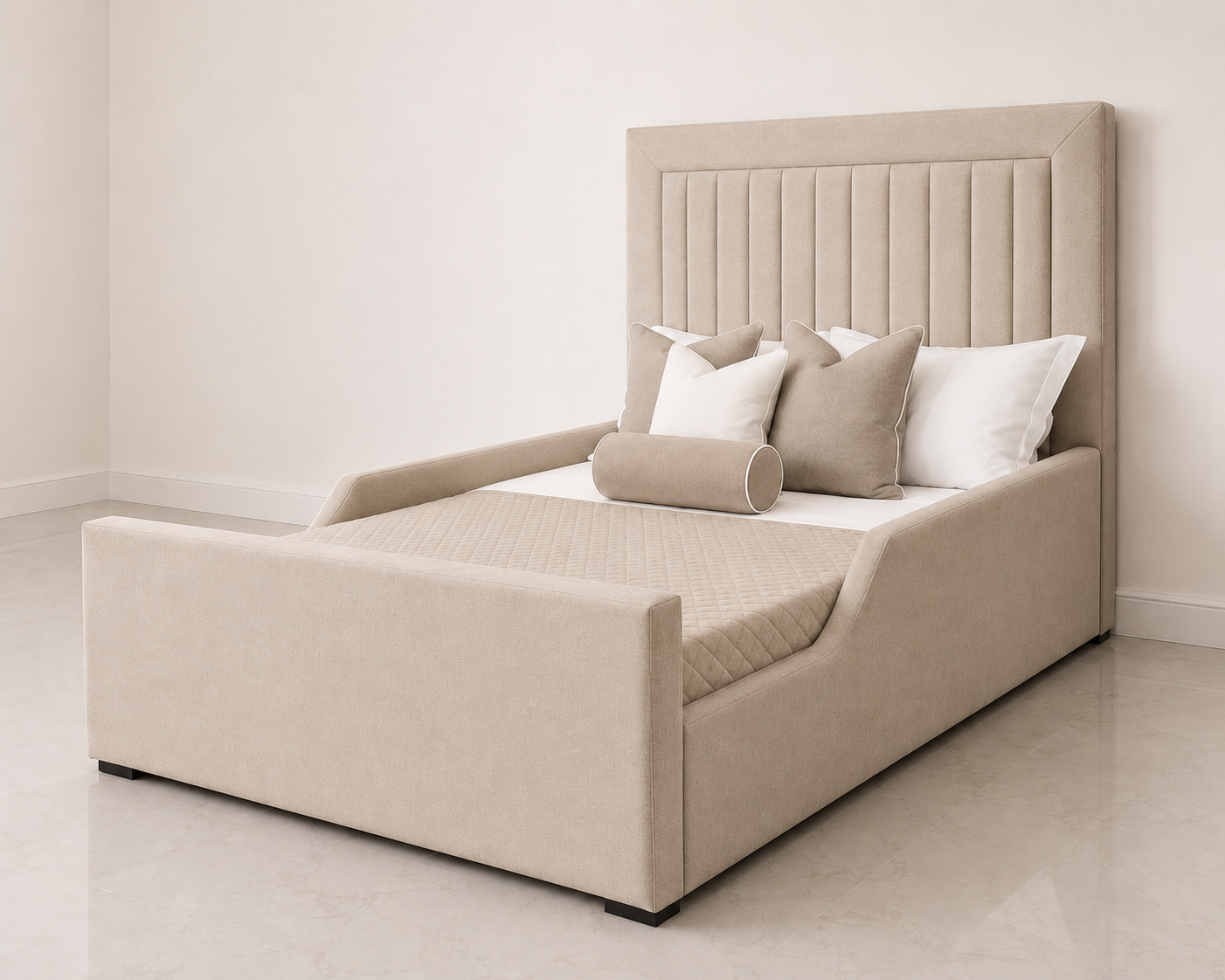 Charley Junior Royalty Upholstered Bed Frame