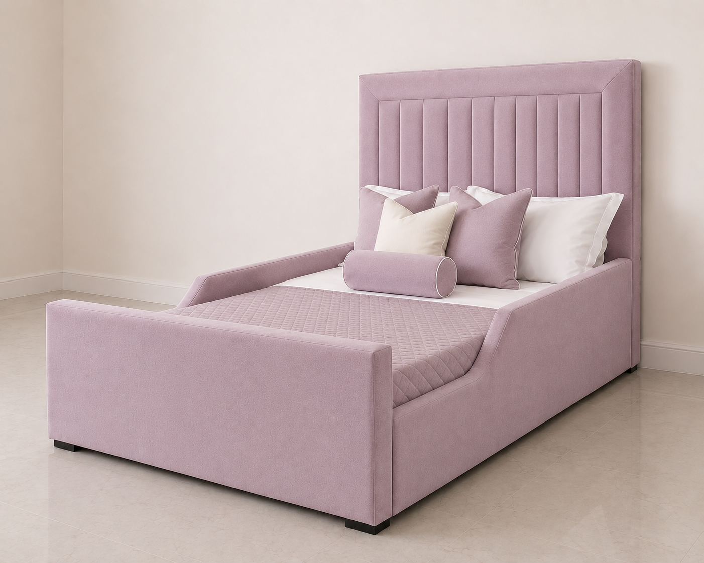 Charley Junior Royalty Upholstered Bed Frame
