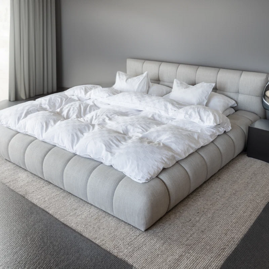 Coleman Boucle Upholstered Bed Frame