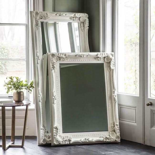 Leaner Mirror in Cream  176cm x 90cm
