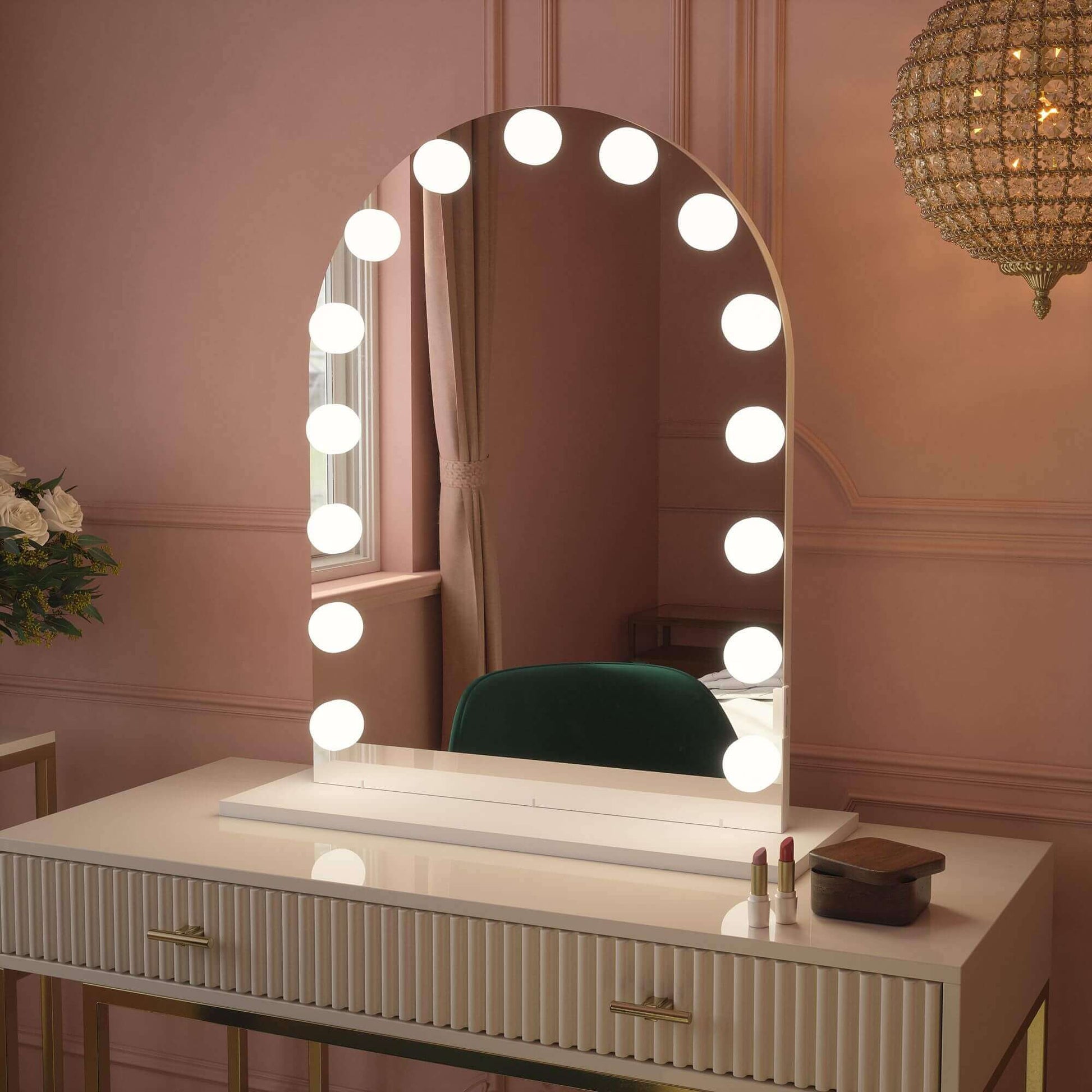 Charlize Arch Hollywood Mirror 80 x 60cm
