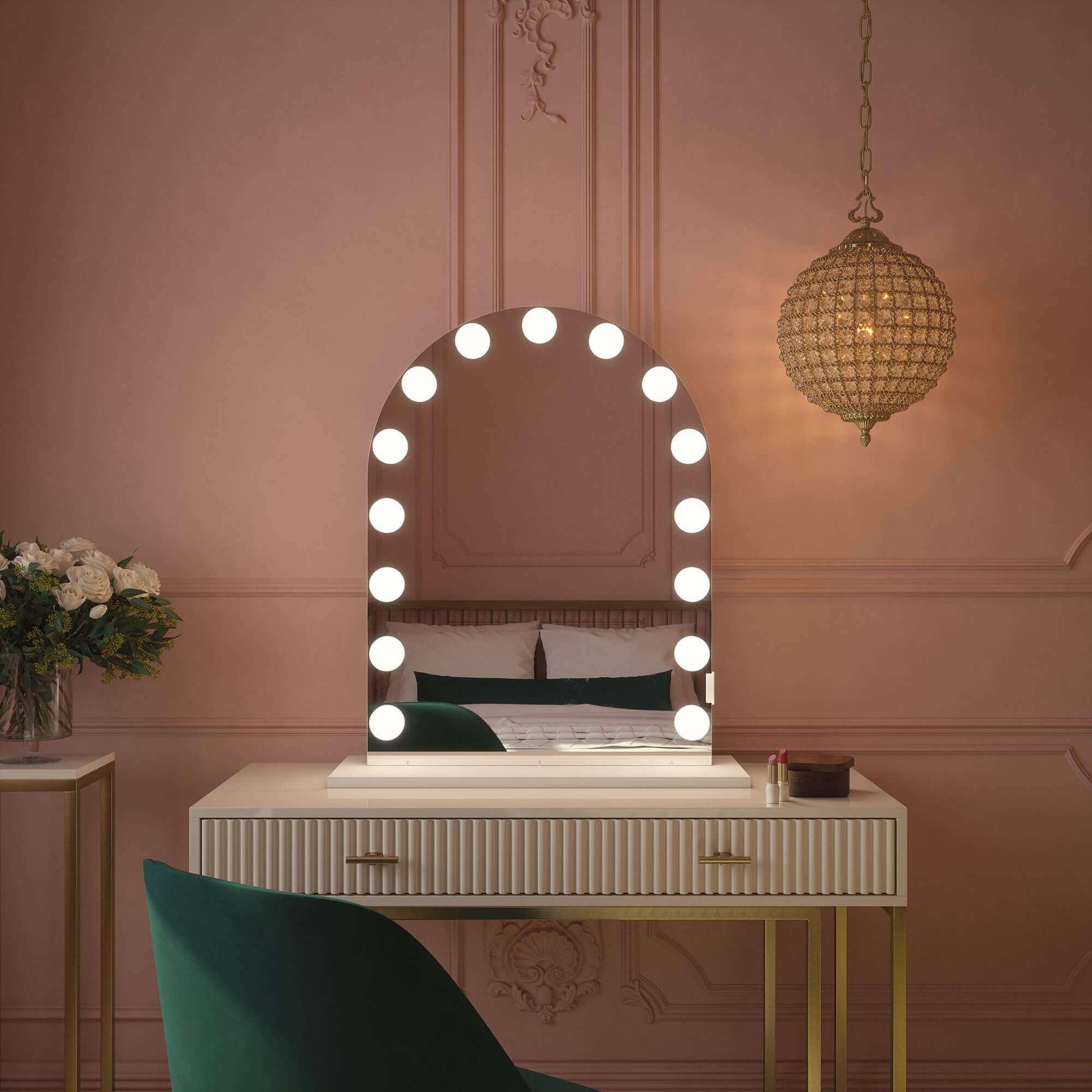 Charlize Arch Hollywood Mirror 80 x 60cm