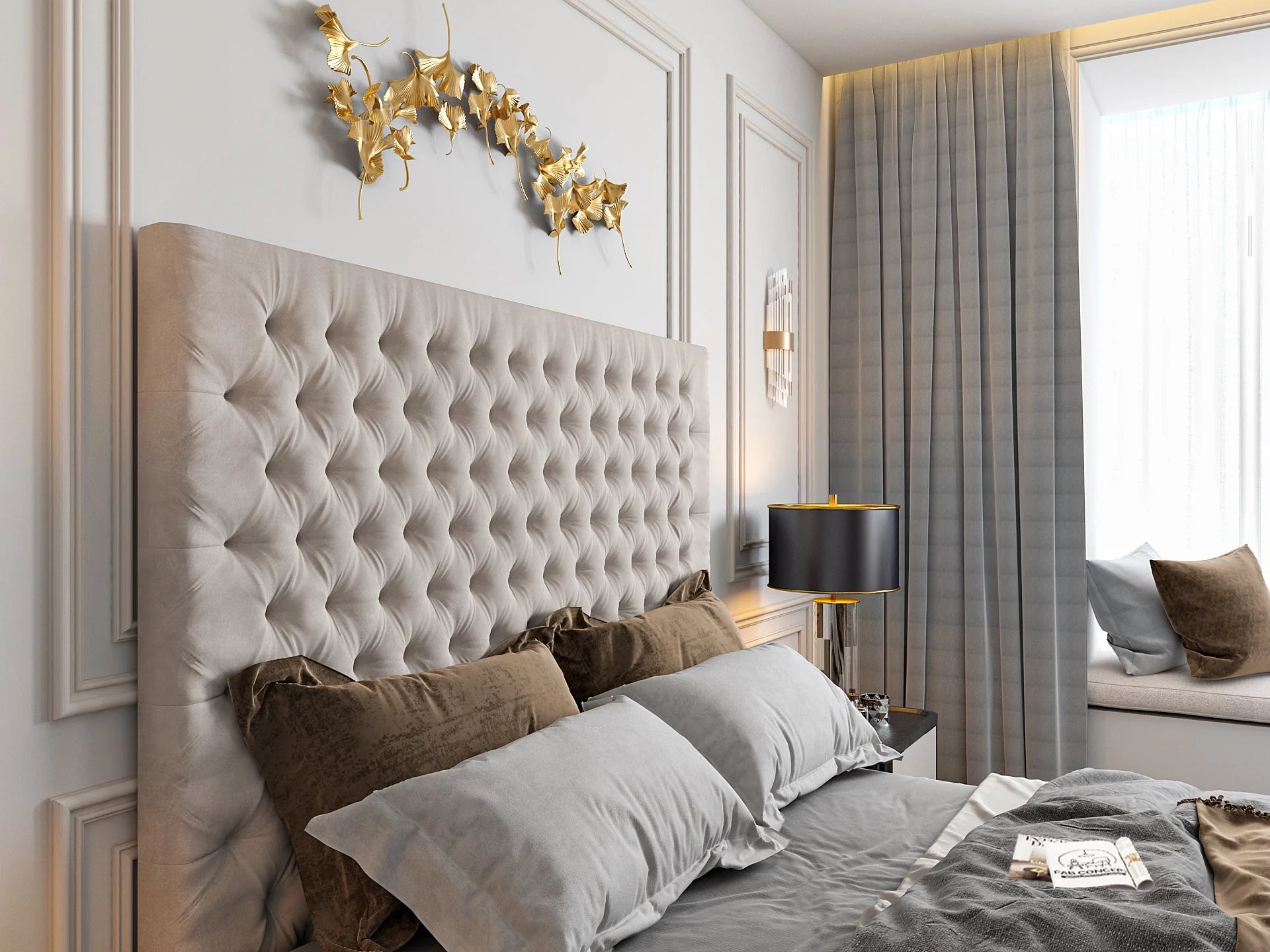 Colina Upholstered Tv Bed Frame