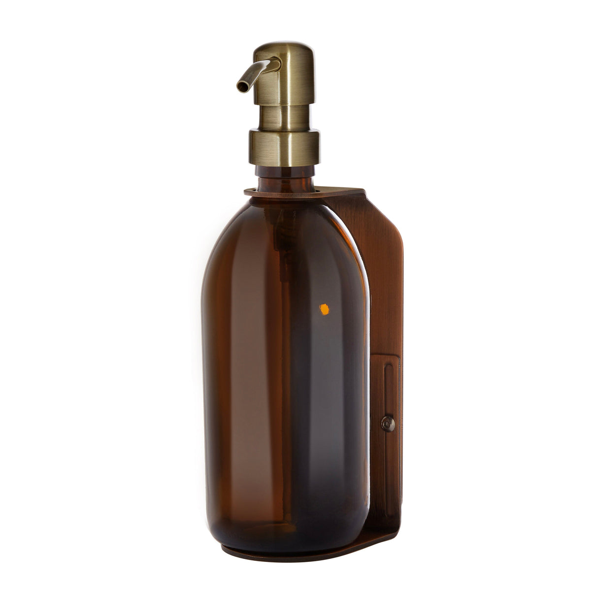 Copper Single Wall Mounted Soap Dispenser