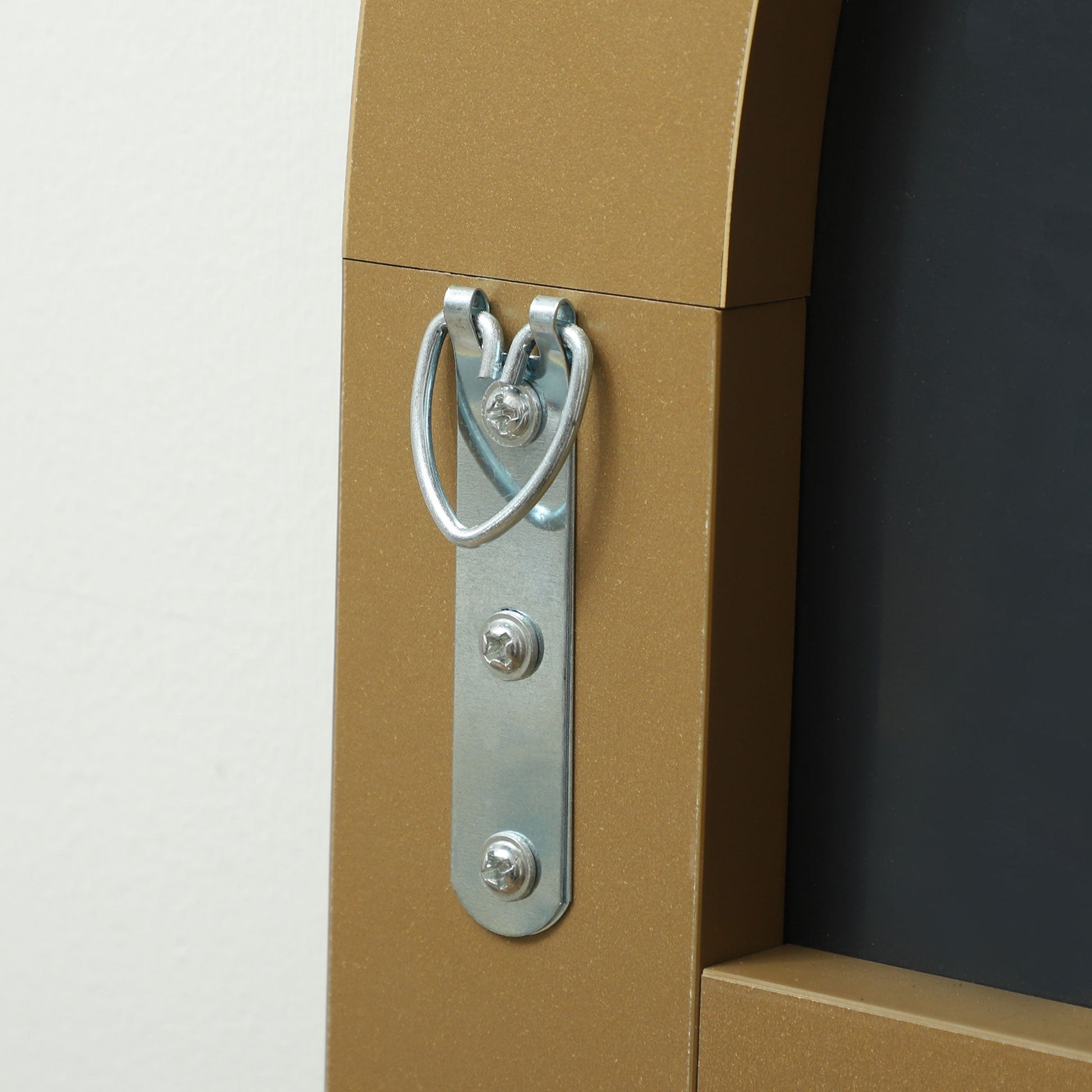 Arched Full Length Mirror - Gold Tone