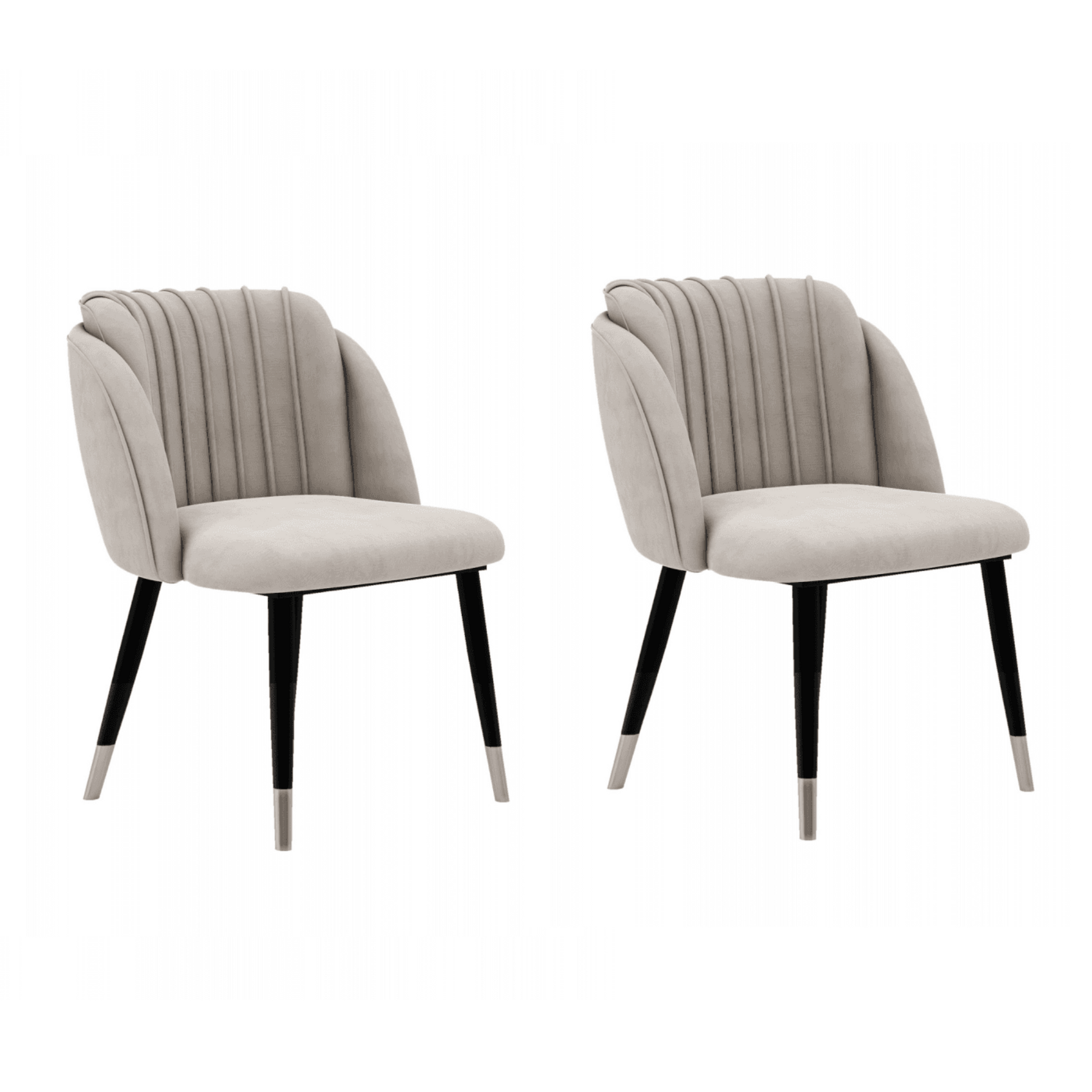 Milan velvet dining chair