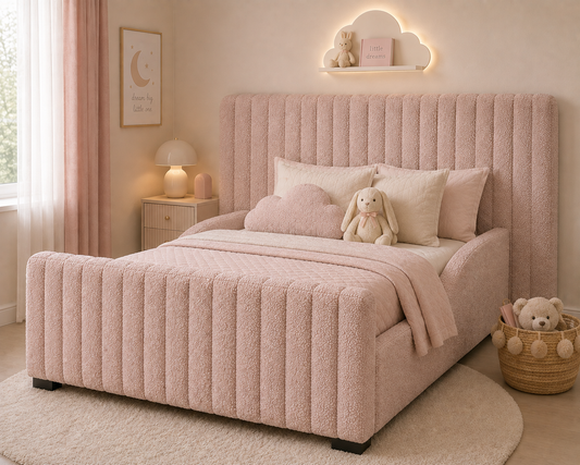 Charlotte Junior Royalty Upholstered Bed Frame