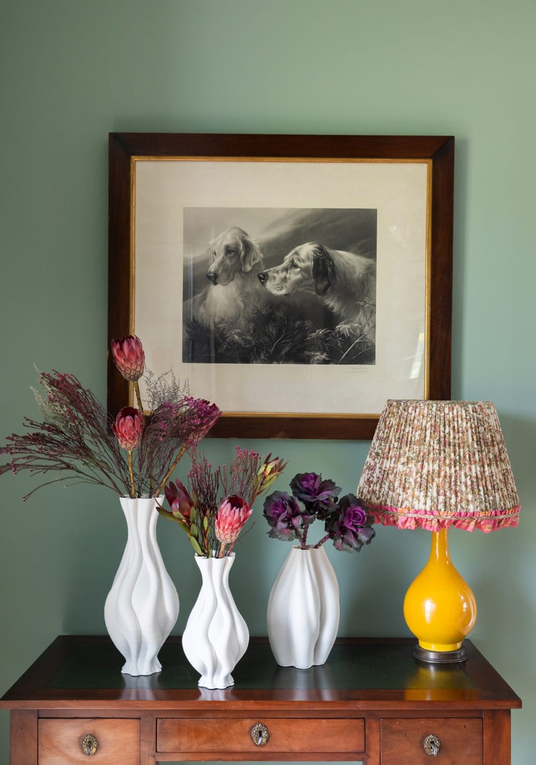 Emilie White Twisted Ceramic Vase