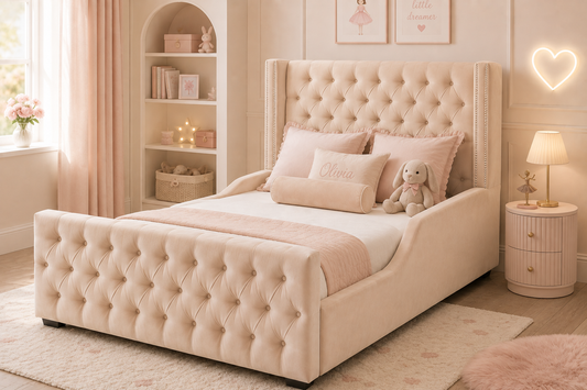 Elizabeth Junior Royalty Upholstered Bed Frame