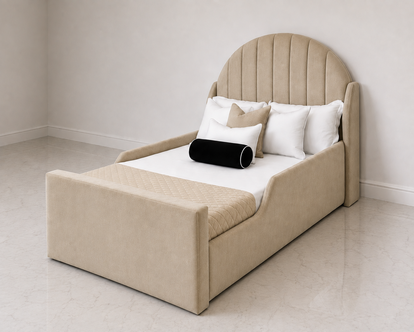 Amaia Junior Royalty Upholstered Bed Frame
