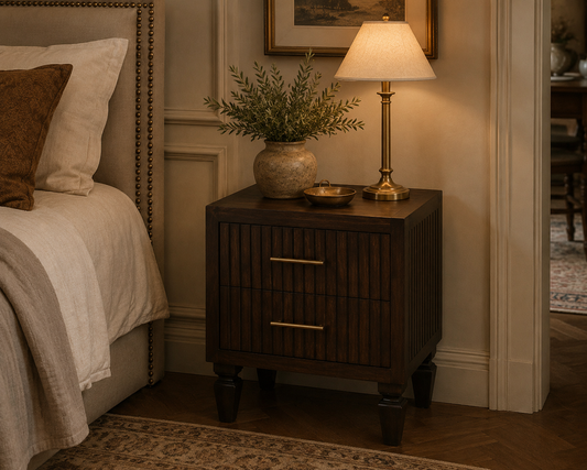 Belmont 2 Drawer Nightstand