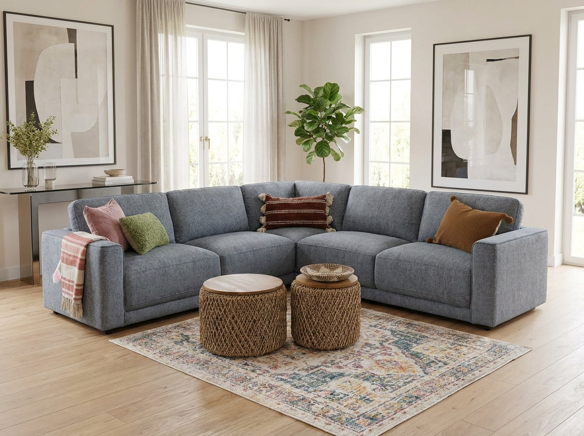 Marlow Sofa Grey Large Corner