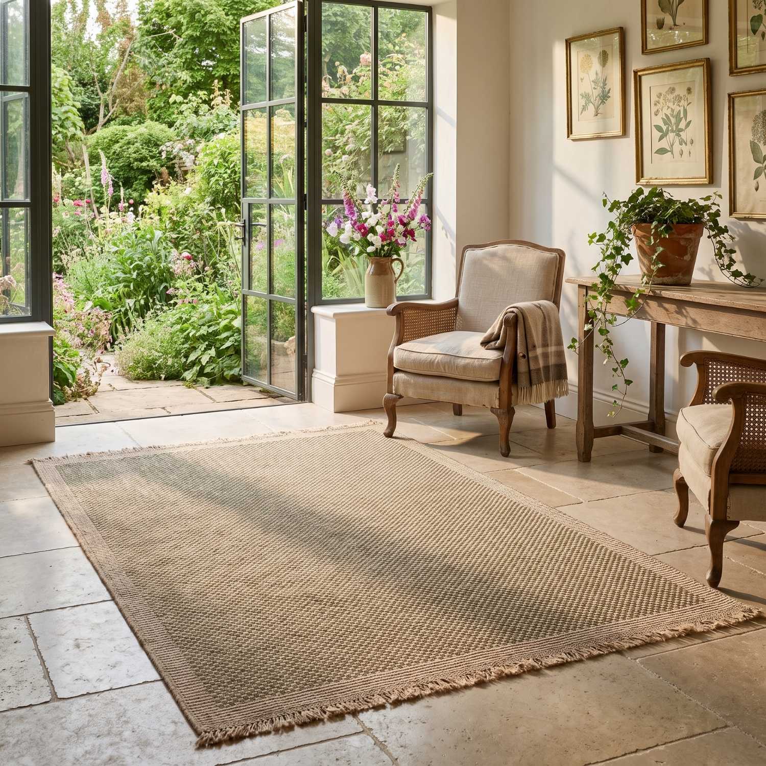 Nature Outdoor Rug Green | 5200G