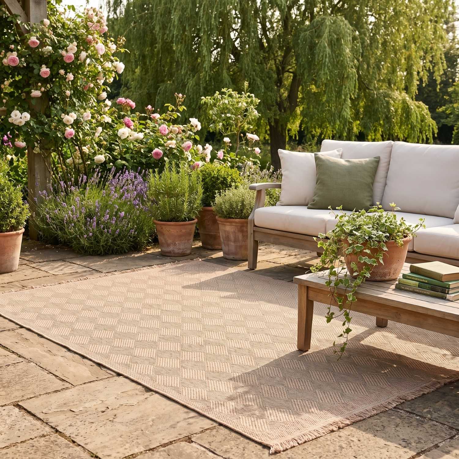 Nature Outdoor Rug Green | 5300G