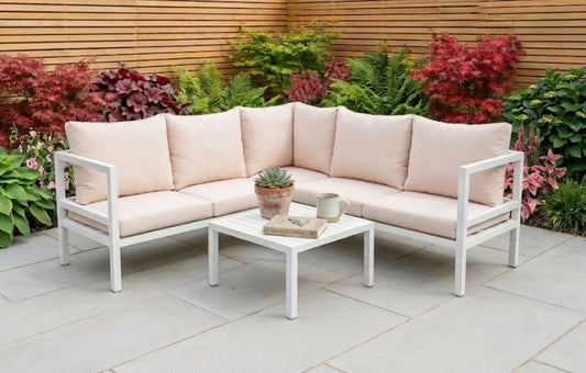 Havana 5 Seater Aluminium Corner Garden Sofa Set