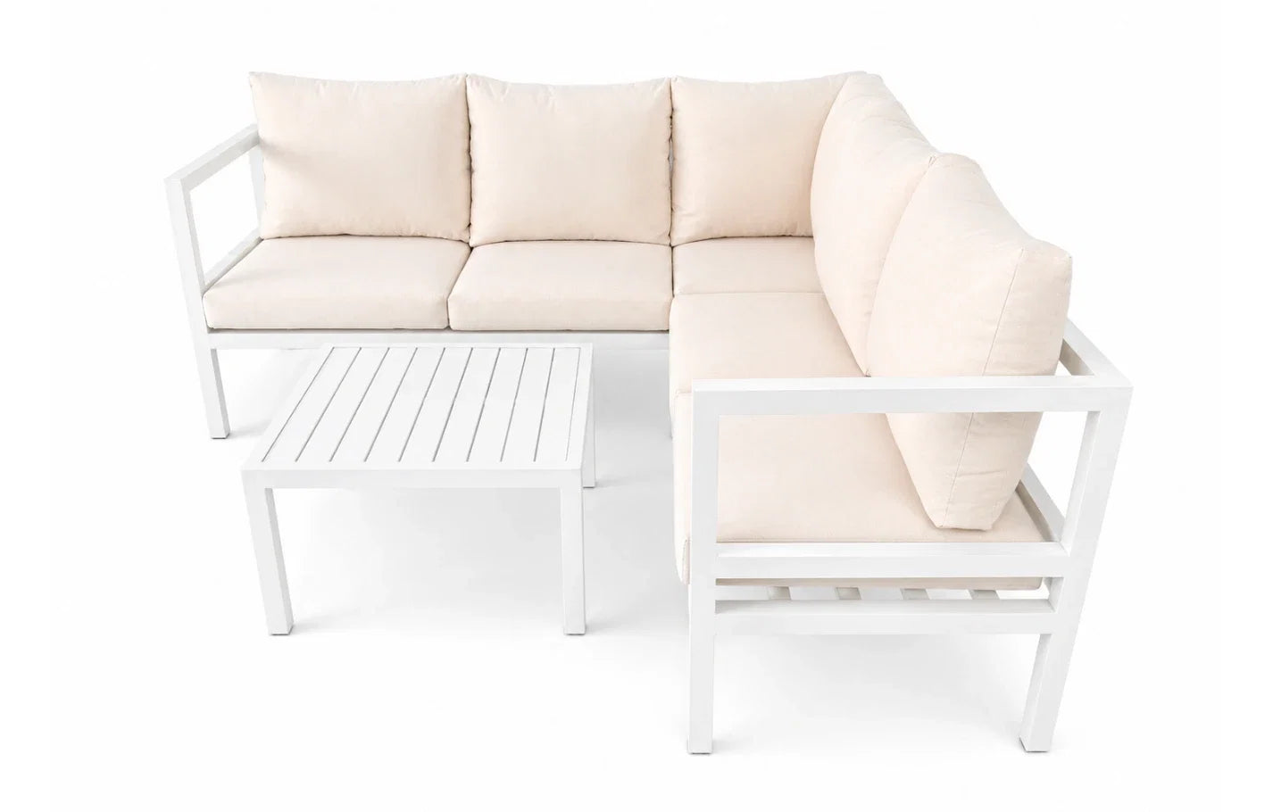 Havana 5 Seater Aluminium Corner Garden Sofa Set