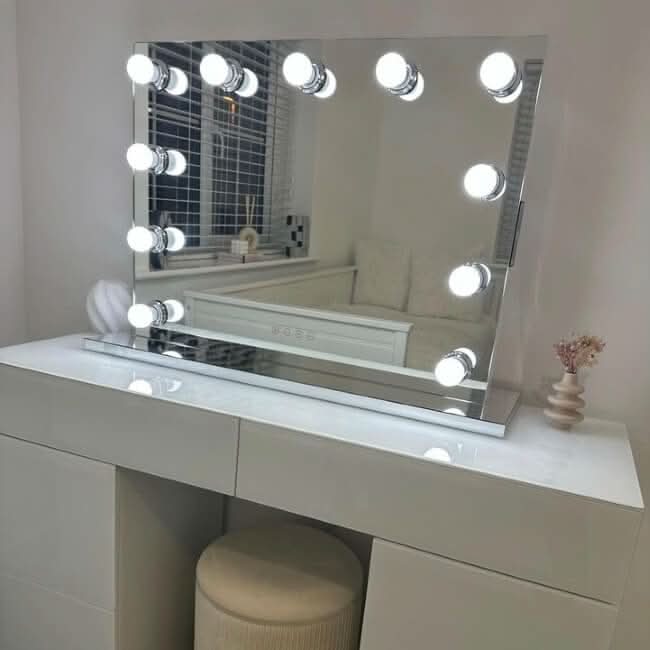 Bluetooth Hollywood Mirror 80x60cm