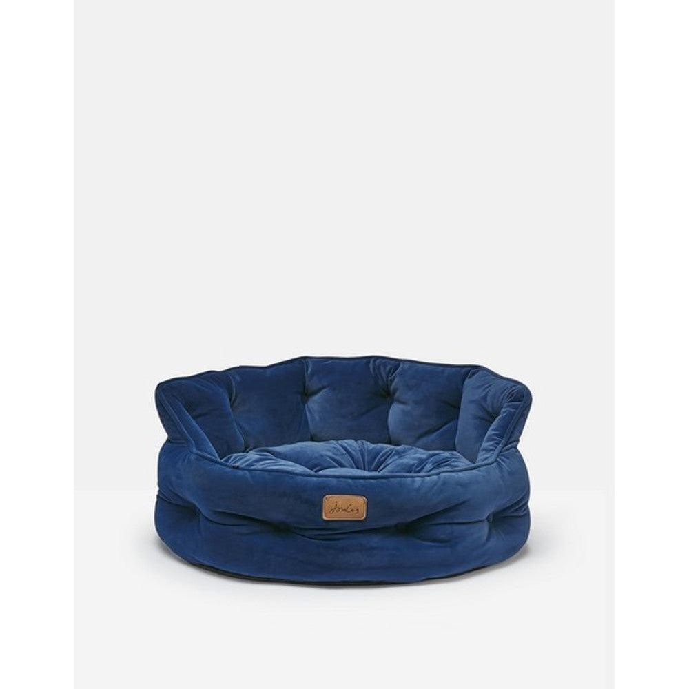 Chesterfield Pet Bed Navy Small