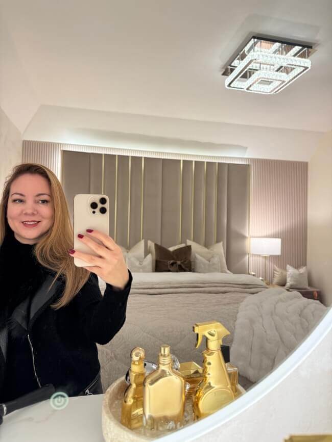 Round Wall Mounted Mirror 80cm