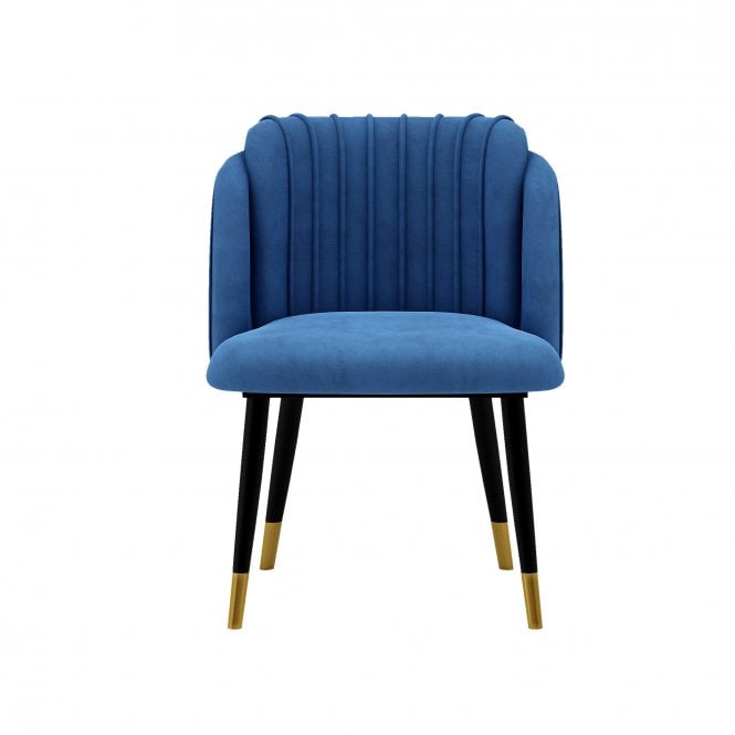Milan velvet dining chair
