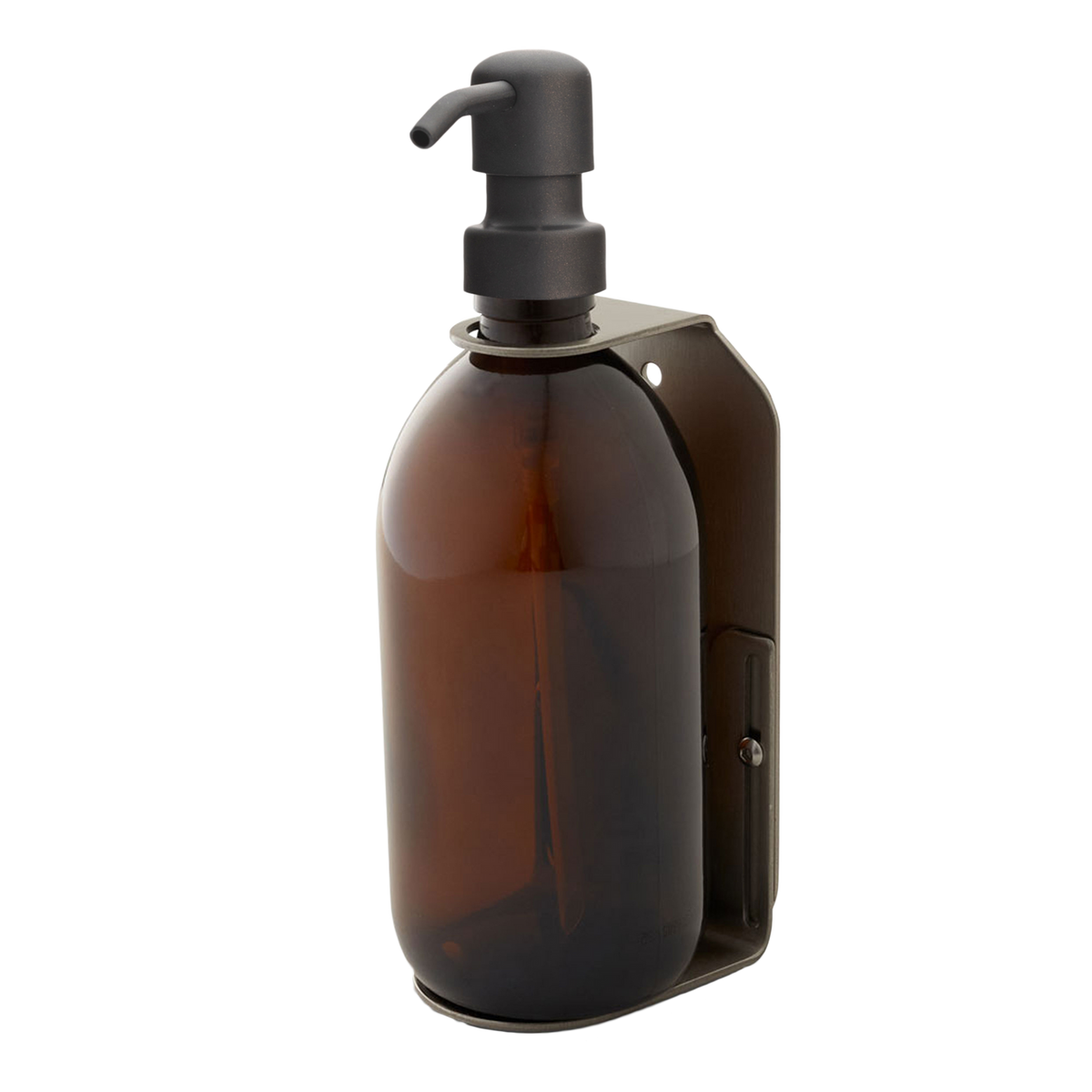 Nickel Single Wall Mounted Soap Dispenser