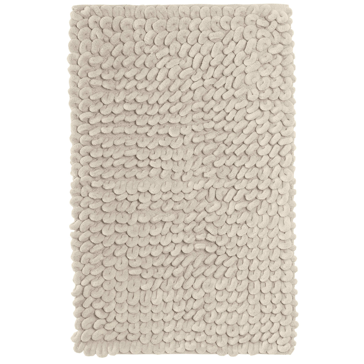 OLIVIA ROCCO Jumbo Loop Bath Mat Non Slip Water Absorbent Rug Easy-Care Hotel-Quality Textile