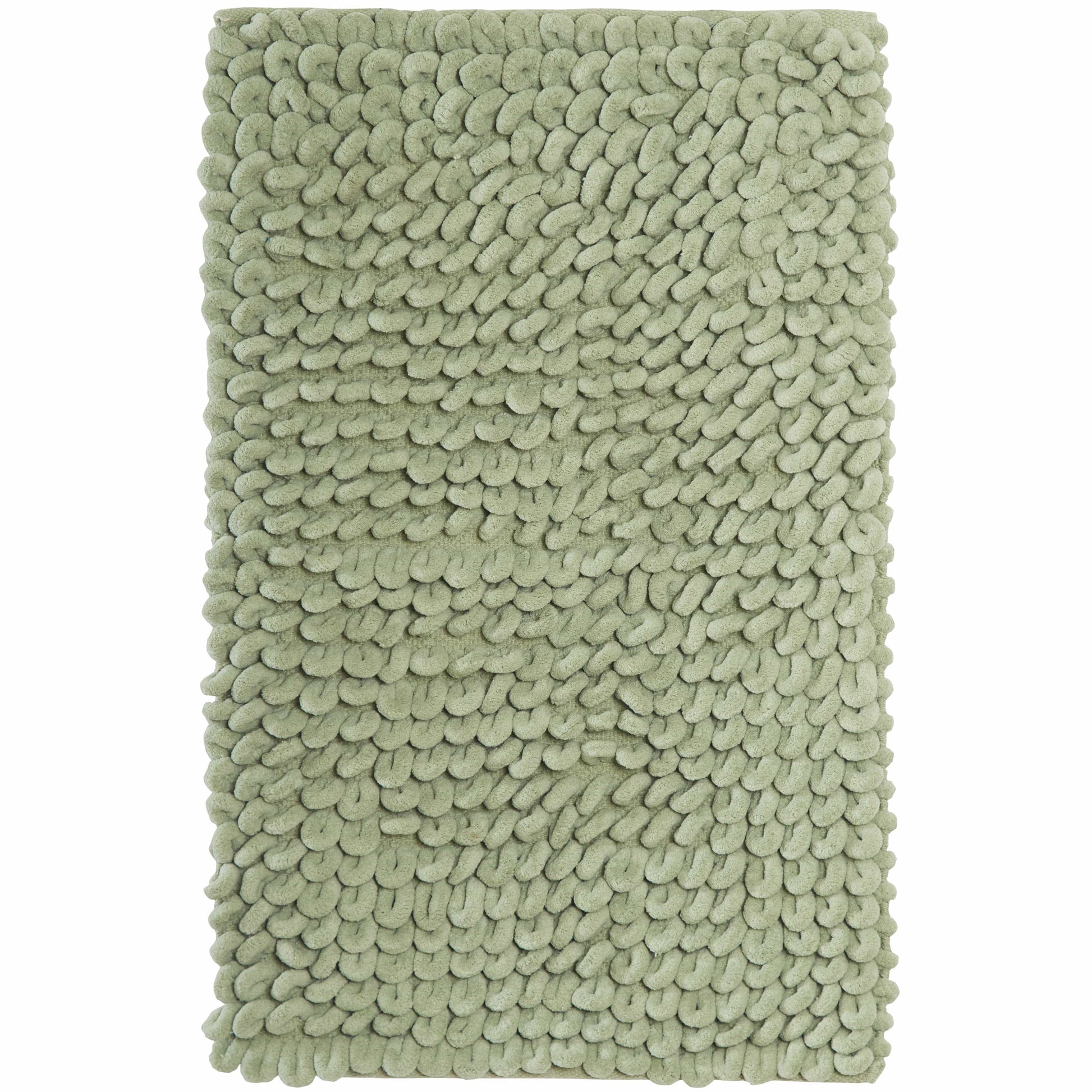 OLIVIA ROCCO Jumbo Loop Bath Mat Non Slip Water Absorbent Rug Easy-Care Hotel-Quality Textile