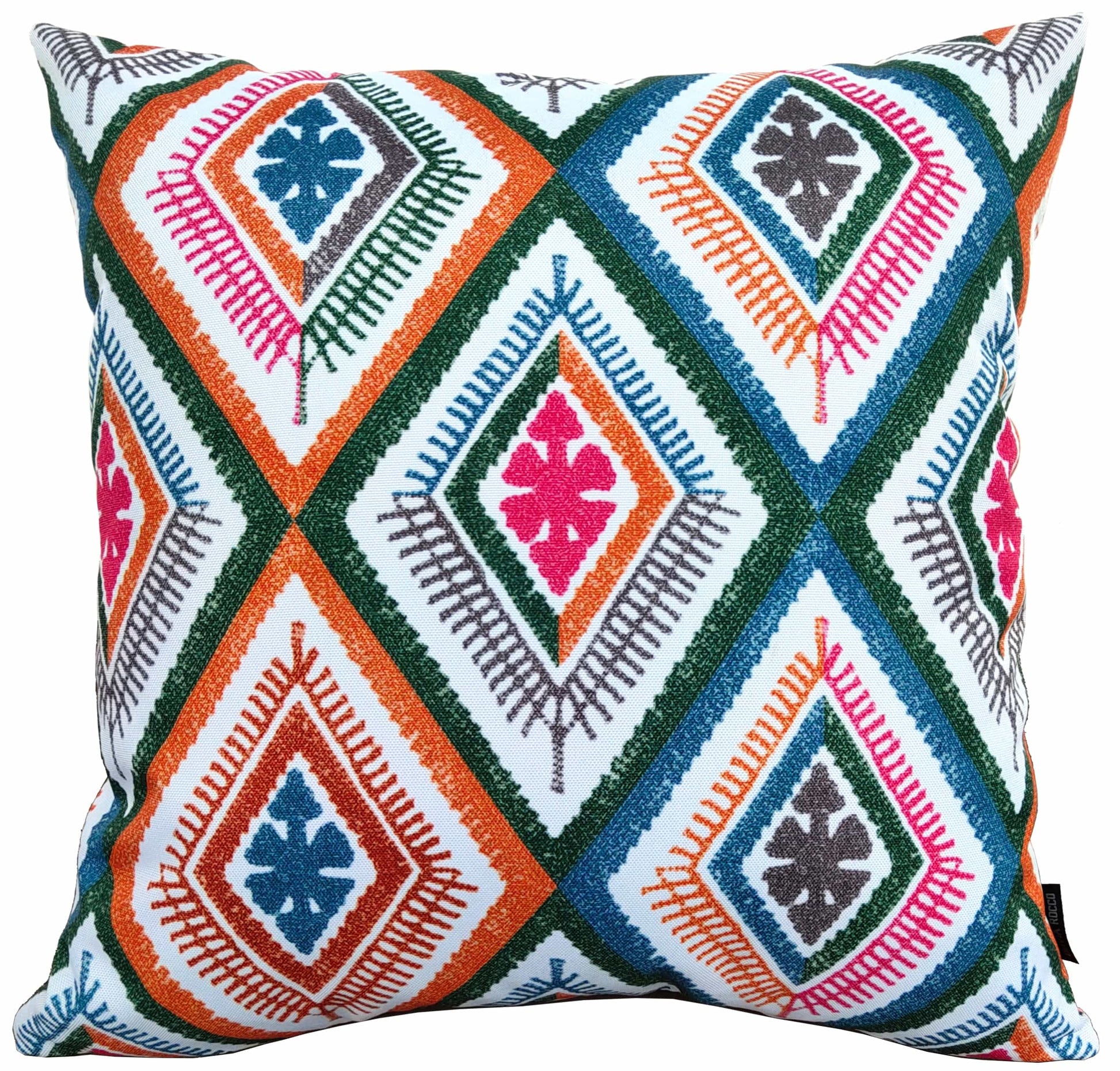 OLIVIA ROCCO Vibrant Meze Outdoor Waterproof Cushion Covers 43 x 43 cm Garden Patio