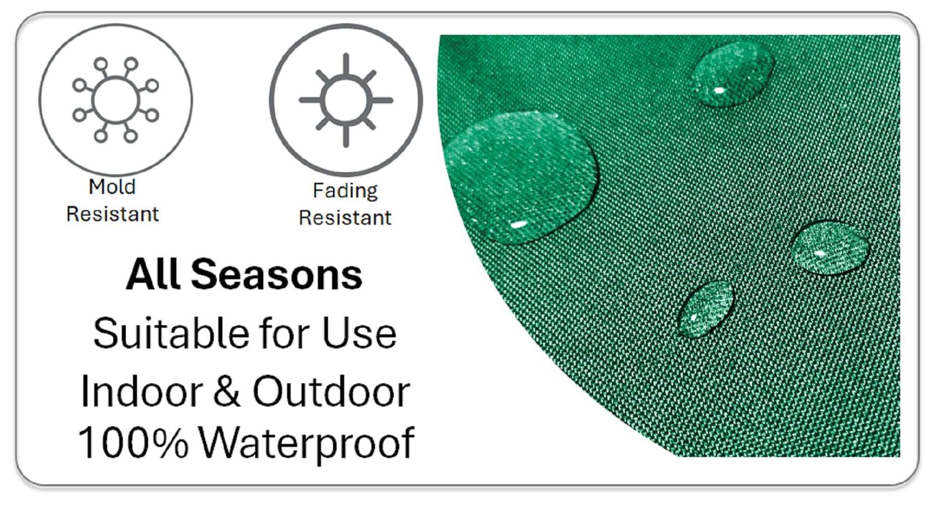 OLIVIA ROCCO Summer Fruits Waterproof Cushion Covers 43 x 43 cm Reversible Indoor Outdoor